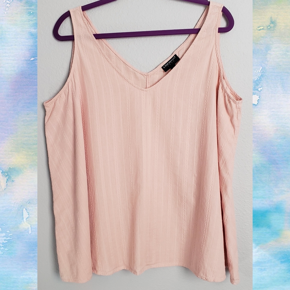 Lane Bryant Double V-Neck Swing Tank